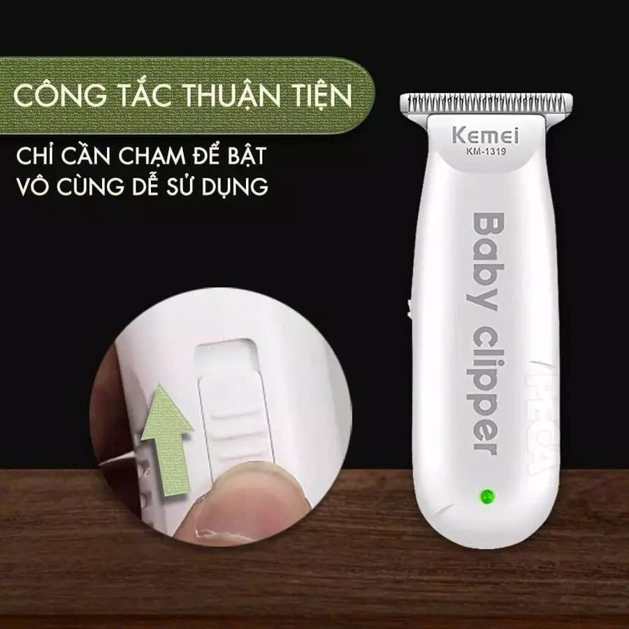 [Quà Tặng Miếng Dán Xung Điện] khi mua Tông Đơ Cắt Tóc Trẻ Em
