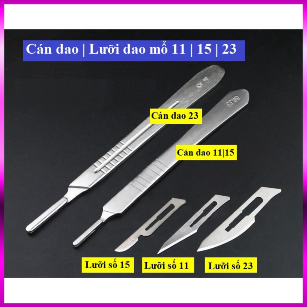 Cán dao mổ | Lưỡi dao số 11 | 15 | 23 | Giá rẻ | Shopee Việt Nam