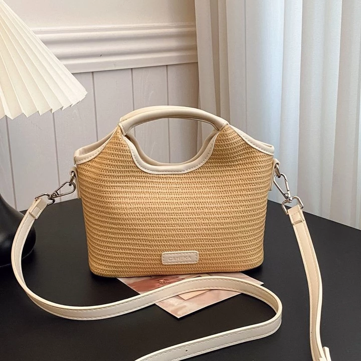 Women's Woven Straw Tote Bag – 2
