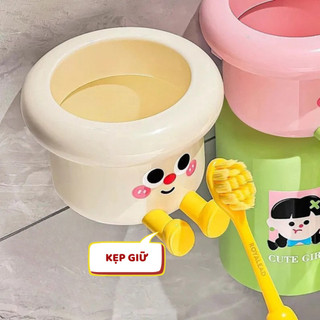 Kệ để bàn chải đánh răng giá để bàn chải đánh răng decor trang trí nhà tắm BEST-KDR06