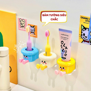 Kệ để bàn chải đánh răng giá để bàn chải đánh răng decor trang trí nhà tắm BEST-KDR06