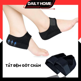 Tất Đệm Gót Chân Silicon, Miếng Bảo Vệ Miếng Lót Gót Chân Có Thể Điều Chỉnh Thoáng Khí Giảm Áp Lực Ngói - TGN03