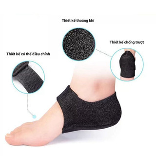 Tất Đệm Gót Chân Silicon, Miếng Bảo Vệ Miếng Lót Gót Chân Có Thể Điều Chỉnh Thoáng Khí Giảm Áp Lực Ngói - TGN03