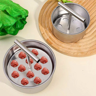 Khuôn Dụng Cụ Làm Thịt Viên Inox 304, Máy Làm Mọc Bò Viên Chả Cá Khuôn Dụng Cụ Thịt Viên Phụ Kiện Nhà Bếp - XTN02
