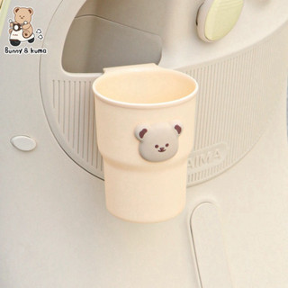 Giá Đỡ Cốc Hình Gấu Cute Cho Ô tô Xe Máy Xe Điện, Giá đỡ chai nước xe máy xe đạp dễ thương Ngói - GDC02