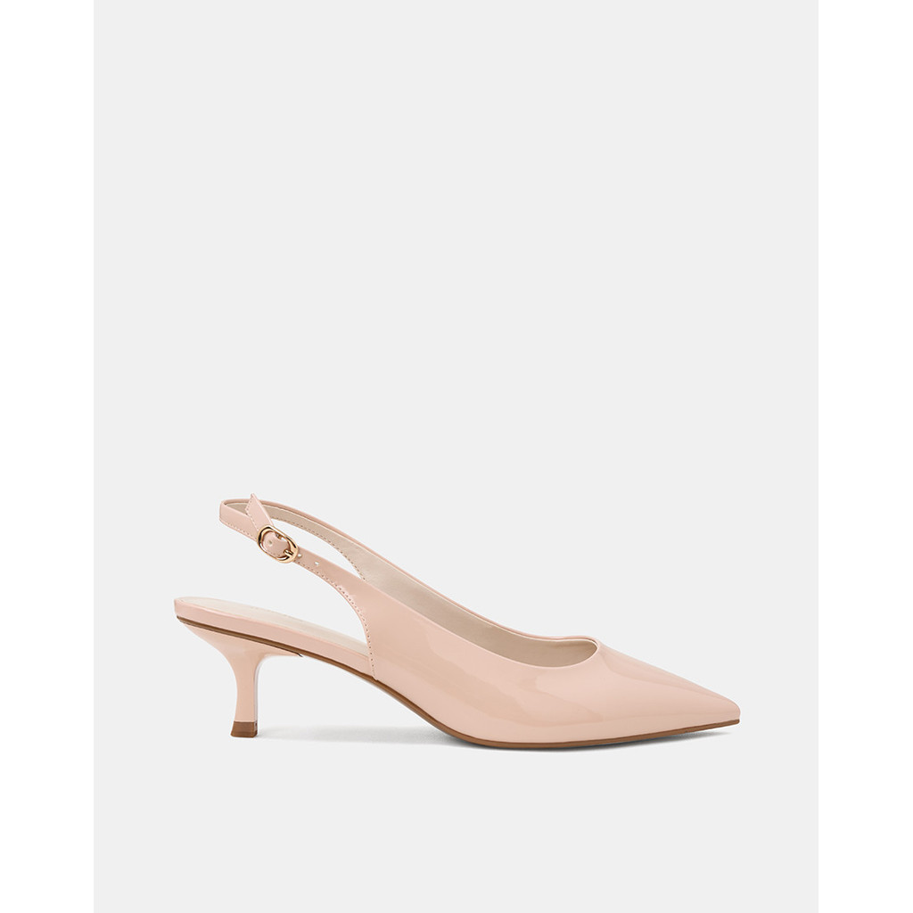 Giày Cao Gót Nữ 5cm Thời Trang JUNO Giày Cao Gót Slingback Mũi Nhọn CG05143