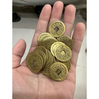 Combo 10 Đồng Xu Ngũ Đế Lỗ Vuông  Âm Dương, Dùng Phong Thủy, Chiêu Tài Lộc, Bỏ Mòng Nhà, Gieo Quẻ...