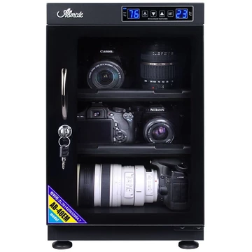Hộp chống ẩm điện tử Aibao, hộp khô cho máy ảnh DSLR, thiết bị chụp ảnh, tủ chống ẩm cho ống kính, thẻ hút ẩm kích thước