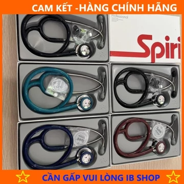 Ống nghe y tế 2 mặt Spirit CK-601P - Màu ngẫu nhiên - Hàng cty - Chính Hãng .