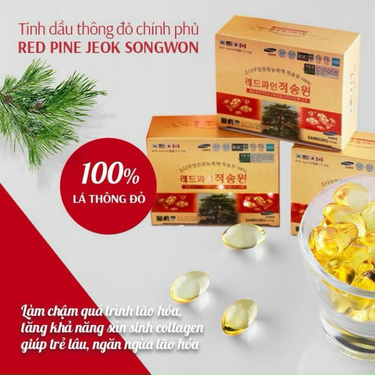```[BÁN SỈ GIÁ GỐC] Tinh Dầu Thông Đỏ Chính Phủ Pine Joeksong Xuất Xứ Hàn Quốc``` ( hàng mới về )