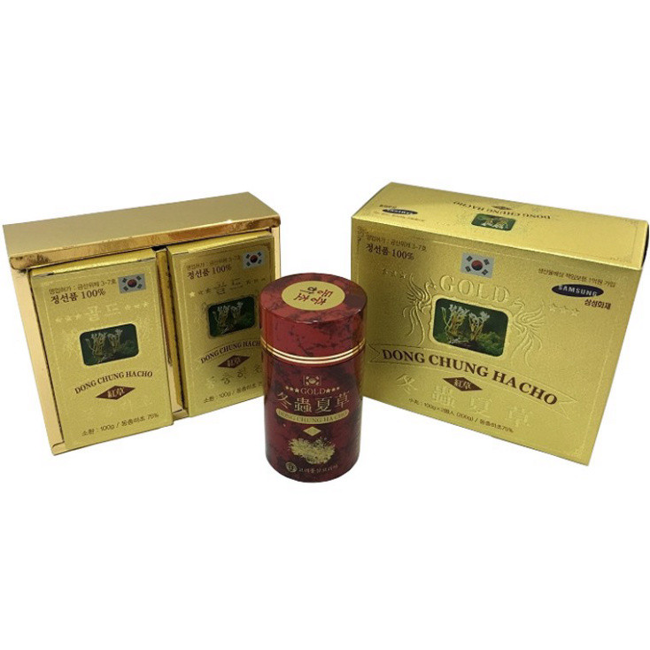 "Đông Trùng Hạ Thảo KIM SAM Hàn Quốc - Set 2 chai 100g, Tăng cường sức khỏe và miễn dịch" ( hàng mới về )