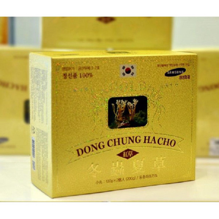 "Đông Trùng Hạ Thảo KIM SAM Hàn Quốc - Set 2 chai 100g, Tăng cường sức khỏe và miễn dịch" ( hàng mới về )