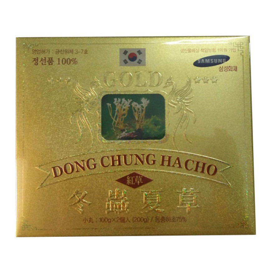 "Đông Trùng Hạ Thảo KIM SAM Hàn Quốc - Set 2 chai 100g, Tăng cường sức khỏe và miễn dịch" ( hàng mới về )