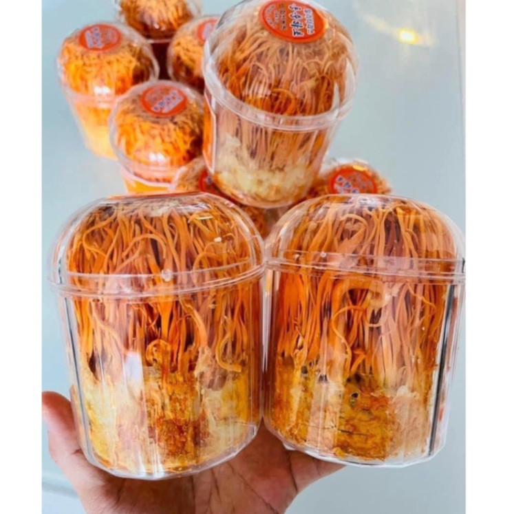 Hoa Đông Trùng - Hạ Thảo Hàn Quốc, Hộp 45gram, Sản phẩm nhập khẩu chất lượng cao, tốt cho sức khỏe. ( hàng mới về )