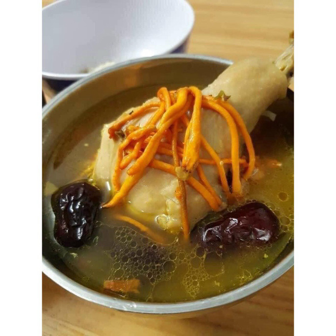 Hoa Đông Trùng - Hạ Thảo Hàn Quốc, Hộp 45gram, Sản phẩm nhập khẩu chất lượng cao, tốt cho sức khỏe. ( hàng mới về )
