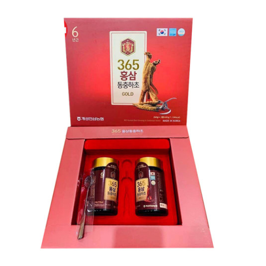 Cao Hồng Sâm Đông Trùng Hạ Thảo Hàn Quốc 365 - Giải pháp sức khỏe từ thiên nhiên hàng đầu! ( hàng mới về )