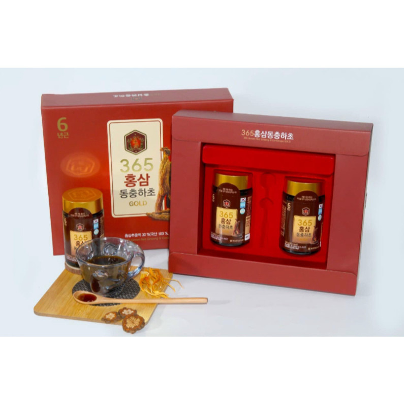 Cao Hồng Sâm Đông Trùng Hạ Thảo Hàn Quốc 365 - Giải pháp sức khỏe từ thiên nhiên hàng đầu! ( hàng mới về )