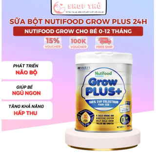 Sữa Bột Cho Bé Grow Plus+ 24h Hỗ Trợ Phát Triển Não Bộ Cho Bé Hỗ Trợ Tiêu Hóa – Sữa Non Cho Bé Phát Triển Toàn Diện