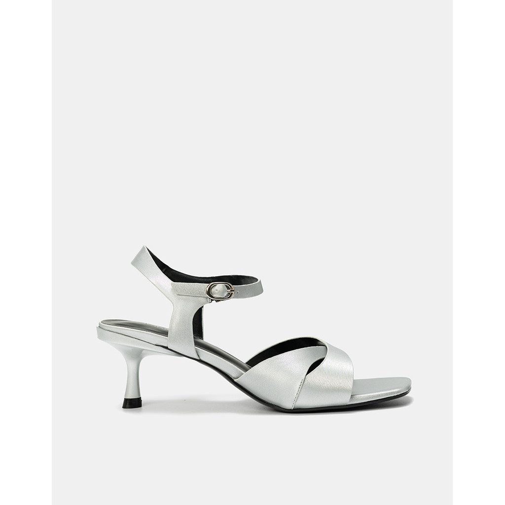 Giày Sandal Nữ 7cm Thời Trang JUNO Gót Nhọn Đắp Quai Chéo SD07105