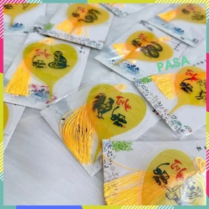 Lá Bồ Đề Thư Pháp 12 Con Giáp - Để Ốp Lưng ĐT, Treo Xe Oto Xe Máy