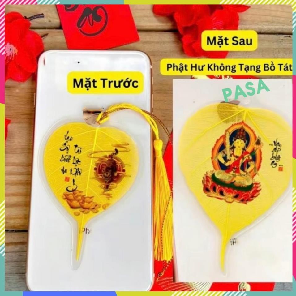 Loại 1 (Lá Thật) Lá Bồ Đề Phật Bản Mệnh 12 Con Giáp , để ốp điện thoại, treo xe ô tô, treo móc khoá