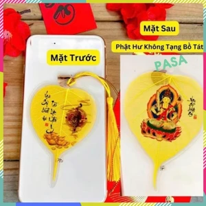 Loại 1 (Lá Thật) Lá Bồ Đề Phật Bản Mệnh 12 Con Giáp , để ốp điện thoại, treo xe ô tô, treo móc khoá