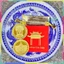 Đồng Xu Lộc Vía Bà Tây Ninh - Linh Sơn Thánh Mẫu kèm túi Cầu Được Ước Thấy, rước lộc làm ăn mua bán