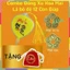 Combo Lá Bồ Đề 12 Con Giáp Và Đồng Xu Hoa Mai Trang Trí Phong Thuỷ