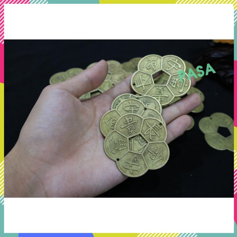 Xu Hoa Mai , Hoa mai 5 cánh Xu phong thủy , Xu tài lộc , Xu may mắn