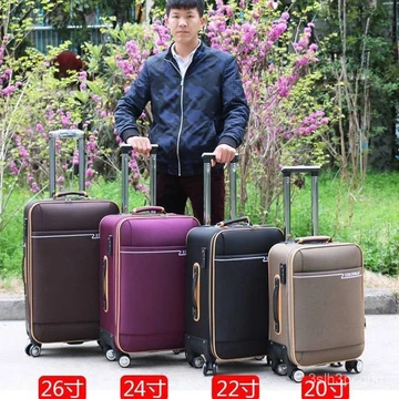 Vali vải Oxford chống nước 20inch Vali du lịch có mật khẩu Vali vải Vali công tác Vali xách tay Vali sinh viên unisex