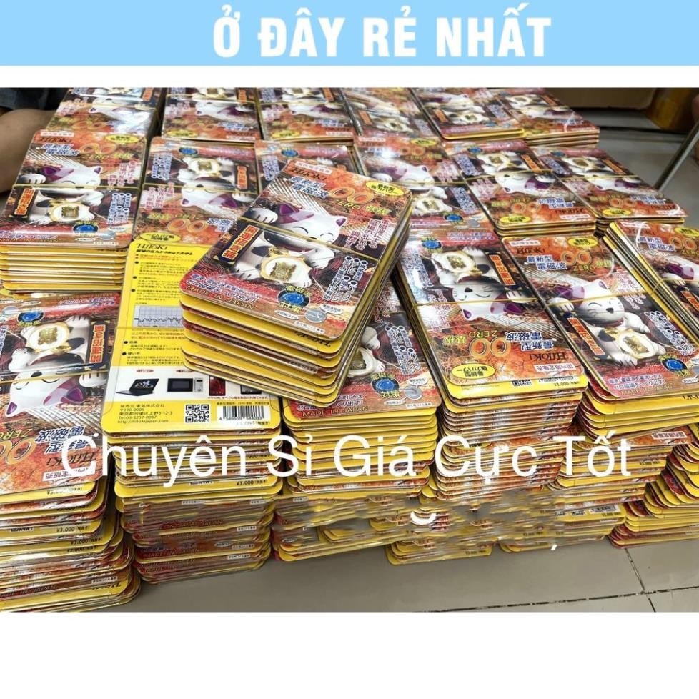 ⭐SẴN HÀNG⭐ Chip Mèo HiToKi Nhật Bản Ngăn Chặn Sóng Điện Từ, Bức Xạ Do Các Thiết Bị Gây Ra , Bảo Vệ Não Con Người