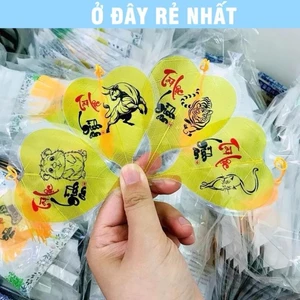 ⭐SẴN HÀNG⭐ Lá Bồ Đề Thư Pháp 12 Con Giáp - Hàng Loại 1 - Để Ốp Lưng Điện Thoại, Treo Xe Oto Xe Máy