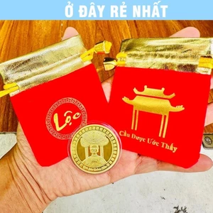 ⭐SẴN HÀNG⭐ Đồng Xu Bà Đen Tây Ninh Mạ Vàng ý nghĩa phong thủy may mắn, làm quà tặng lưu niệm