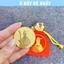 ⭐SẴN HÀNG⭐ Sỉ Đồng Xu Bà Cố Hỷ Thượng Động Mạ Vàng , Kèm Túi Đỏ Bà Cố Phong Thuỷ May Mắn