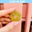 ⭐SẴN HÀNG⭐ Đồng Xu Hoa Mai 5 Cánh Màu Cổ 3 cm – Phong Thủy Tài Lộc để túi xách bóp ví