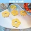 ⭐SẴN HÀNG⭐ Túi lộc và 3 đồng xu hoa mai may mắn phong thuỷ , size nhỏ 3cm