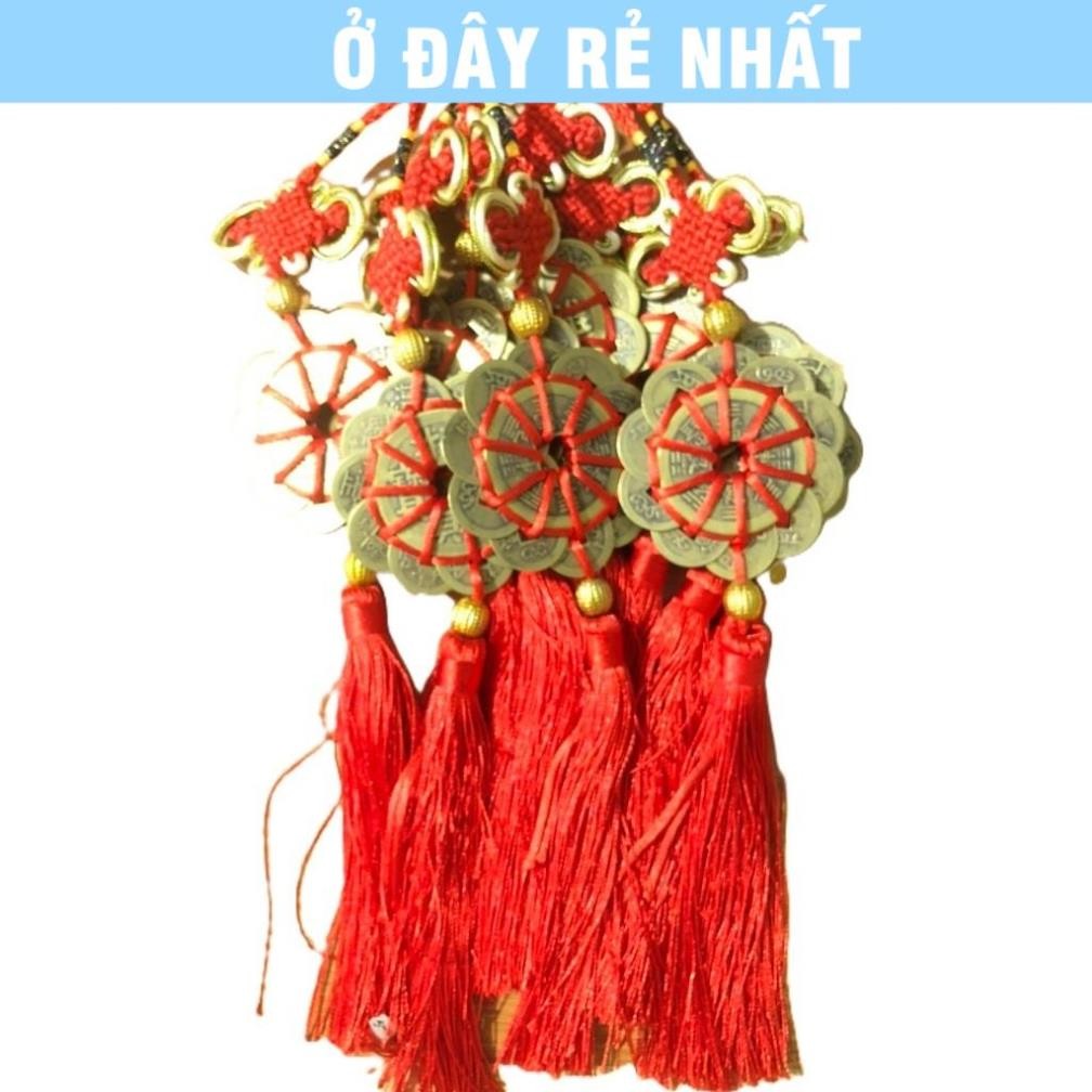 ⭐SẴN HÀNG⭐ Sỉ Dây Treo Xu Mai Hoa Thập Toàn, Dây Xu Hoa Mai 10 Cánh treo ô tô phong thủy #Maihoathaptoan