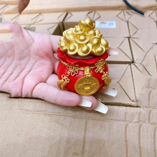 Hũ Đựng Muối Gạo Tài Lộc Đầu Năm Mới 🍀 Hủ Tài Lộc May Mắn Trang Trí Ban Thờ, Bàn Làm Việc