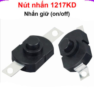 [Giá combo] Nút nhấn giữ (on/off) 1217KD 12x17mm 2 chân
