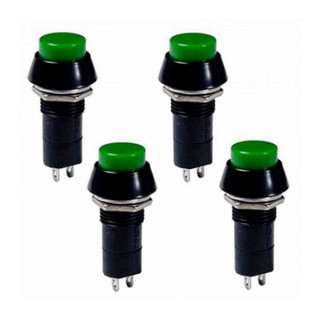 [Giá combo] (10 cái) Nút nhấn giữ PBS-11A/ nhấn nhả PBS-11B 12mm 2 chân 250V 3A