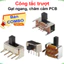 Công tắc trượt, công tắc slide chân cắm chỉnh ngang hàn PCB