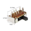 Công tắc trượt, công tắc slide chân cắm chỉnh ngang hàn PCB