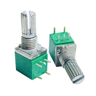 [Giá sỉ] (5C) Biến trở, chiết áp xanh RK097N, RV097NS, RK097G, RK097GS 1K - 500K Ohm