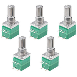 [Giá sỉ] (5C) Biến trở, chiết áp xanh RK097N, RV097NS, RK097G, RK097GS 1K - 500K Ohm