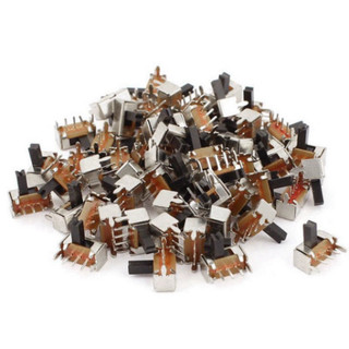 [Bán sỉ combo] Công tắc trượt, công tắc slide chân cắm chỉnh ngang hàn PCB