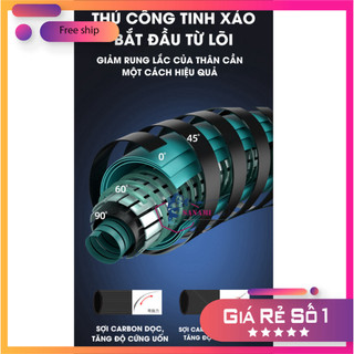 [Ưu Đãi] "Cần Câu Lure Siêu Dẻo Cán Liền UL Xốp Sanami Chất Lượng Tối Ưu, Mã CC03, Chuyên Dụng Cho Câu Cá" [SF2]