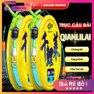 [ MUA 3 TẶNG 1 VỈ LƯỠI ]Trục Câu Đài Qianlilai Hình Buộc Sẵn Màu Vàng DT08 Chất Lượng Cao[SF2]