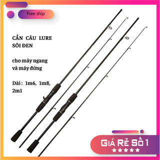 [Ưu Đãi] Cần Câu Lure Sói Đen DYAWA CC01 Bằng Cacbon Chất Lượng Cao  [SF2]
