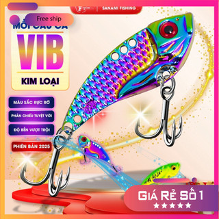 [Ưu Đãi]Mồi Câu Cá VIB Nhân Tạo Bằng Kim Loại MO34