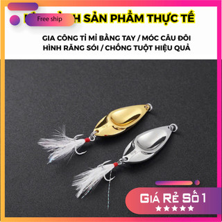 [Ưu Đãi] Mồi Câu Lure Hình Rắn Đuôi Lông Kim Loại Chất Lượng Tuyệt Hảo MO59 Dành Cho Đam Mê Câu Đúng Điệu [SF2]